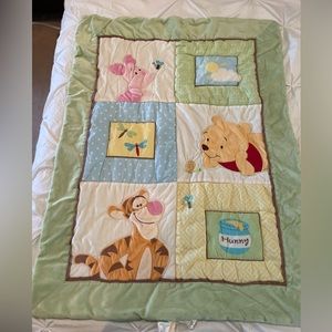 Winnie the Pooh baby comforter
